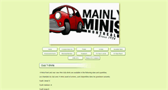 Desktop Screenshot of mainlyminismontreal.com